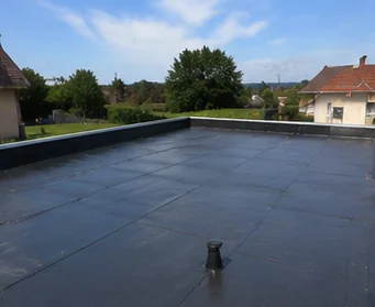 Illustration d’une étanchéité de toiture terrasse